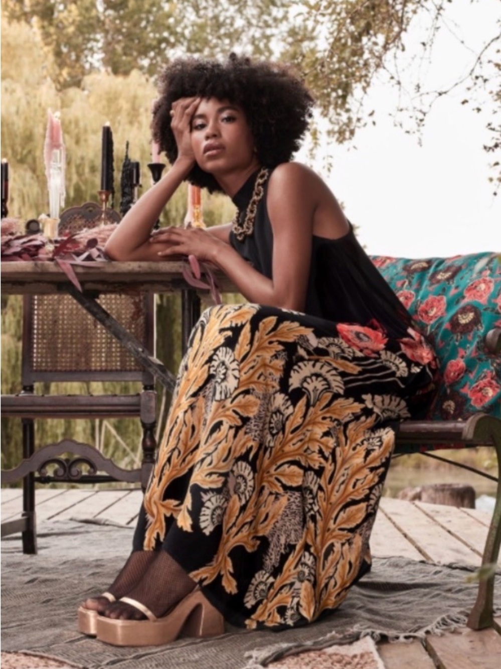 Anthropologie Temperley London Dress-Absolutely gorgeous & in perfect condition! - Picture 6 of 9